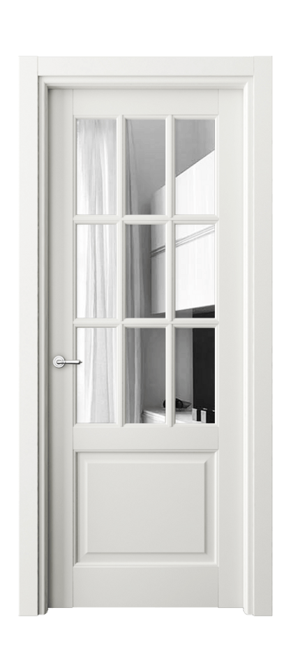 Межкомнатная дверь Тоскана Грильято 6312 Матовый серый Двустороннее зеркало, триплекс Цена 23791400 so'm | Volhovec