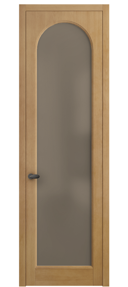 Межкомнатная дверь Палаццо 6804 Бук натуральный матовый Сатинированное бронзовое стекло, триплекс Цена 24619700 so'm | Volhovec