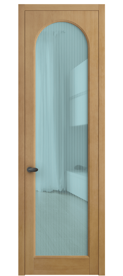 Дверь межкомнатная Палаццо 6804 Бук натуральный матовый Рифлёное голубое стекло "Moru", триплекс 0536 БНМ Цена 26243700 so'm Наличники уже входят в базовый комплект. Фабрика дверей Волховец 8 (800) 551 43 19 Межкомнатная дверь Палаццо 6804 Бук натуральный матовый Рифлёное голубое стекло "Moru", триплекс Цена 26243700 so'm | Volhovec