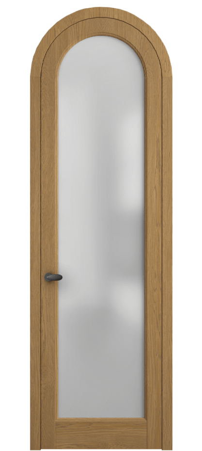 Межкомнатная дверь Палаццо 6814 Дуб солнечный матовый Сатинированное стекло Цена 41888910 so'm | Volhovec