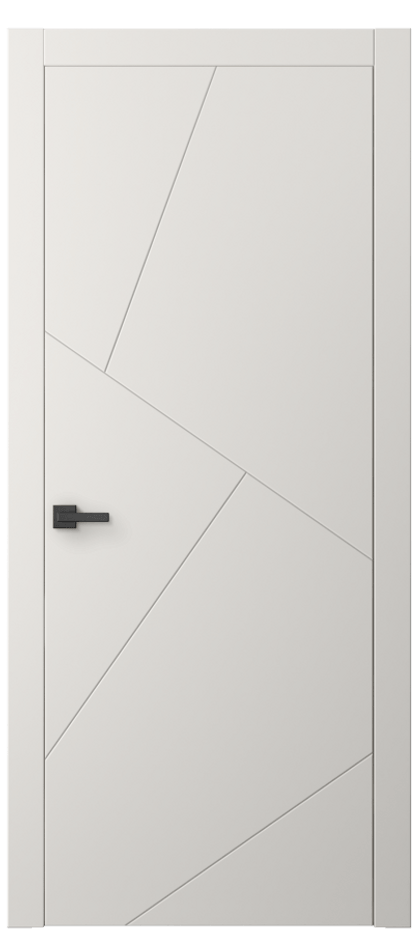 Межкомнатная дверь Линия АКП 8058 Матовый пудровый белый  Цена 12849760 so'm | Volhovec