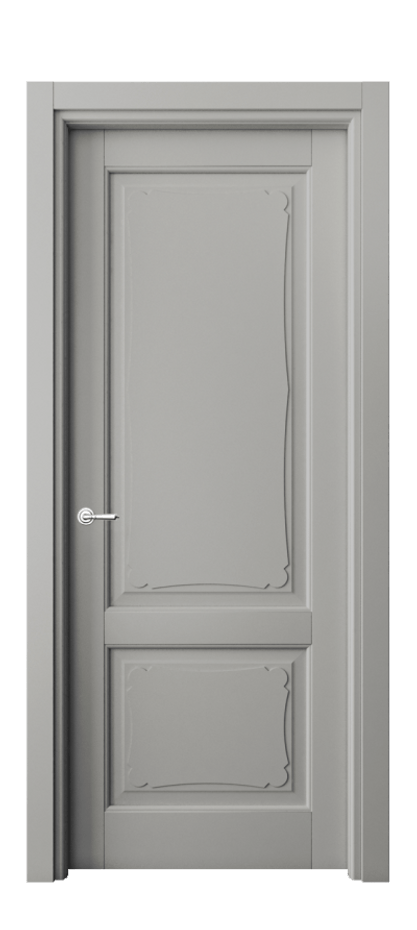 Межкомнатная дверь Тоскана Элегантэ 6323 Матовый нейтральный серый  Цена 20381000 so'm | Volhovec
