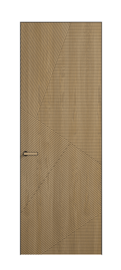 Межкомнатная дверь Вельвет ПУ 8213 Дуб соломенный матовый. Цена 215740  | Volhovec