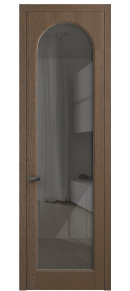 Дверь межкомнатная Палаццо 6804 Дуб туманный матовый Рефлективное серое стекло "Stopsol", калёное 0536 ДТММ Цена 31714550 so'm Наличники уже входят в базовый комплект. Фабрика дверей Волховец 8 (800) 551 43 19 Межкомнатная дверь Палаццо 6804 Дуб туманный матовый Рефлективное серое стекло "Stopsol", калёное Цена 31714550 so'm | Volhovec