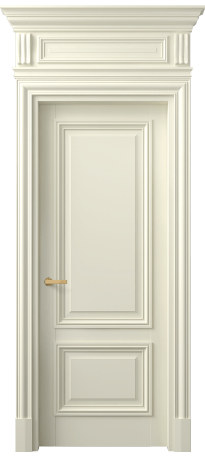 Межкомнатная дверь Антик 7303 Матовый молочно-белый  Цена 33314130 so'm | Volhovec