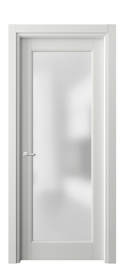 Межкомнатная дверь Toscana Elegante 6300 Бук светло-серый Сатинированное стекло Цена 137740 сом | Volhovec