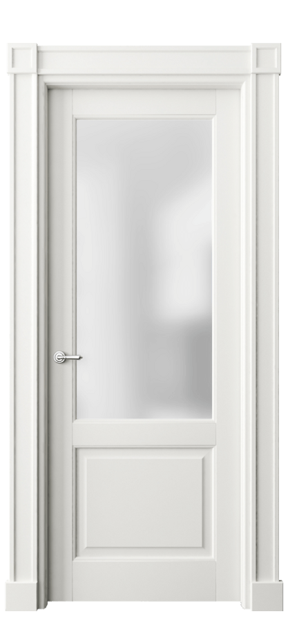 Дверь межкомнатная Тоскана Плано 6302 Матовый серый Сатинированное стекло Гладкие пилястры с квадратными розетками МСР Цена 25910720 so'm Наличники уже входят в базовый комплект. Фабрика дверей Волховец 8 (800) 551 43 19 Межкомнатная дверь Тоскана Плано 6302 Матовый серый Сатинированное стекло Цена 25910720 so'm | Volhovec