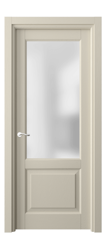 Межкомнатная дверь Лигнум 0740 Дуб бежево-серый Сатинированное стекло Цена 27364200 so'm | Volhovec