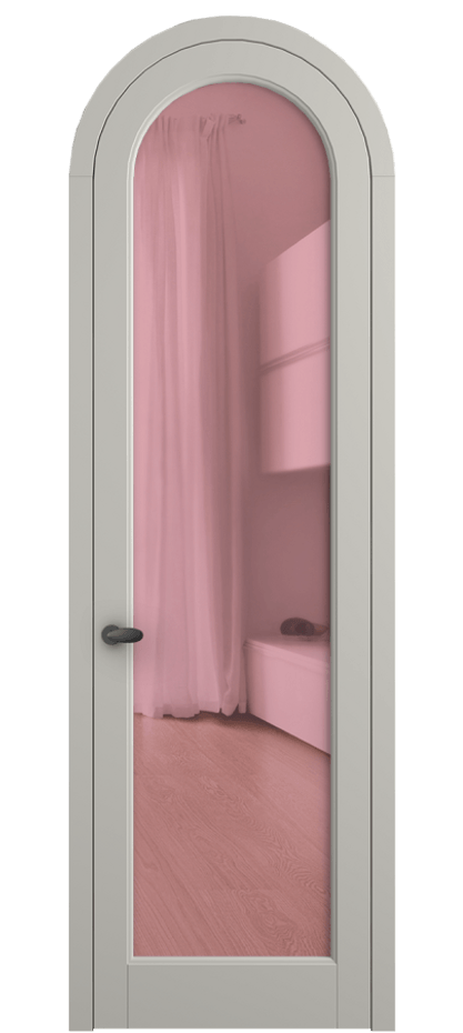 Дверь межкомнатная Палаццо 6814 Матовый тёплый серый Прозрачное розовое стекло, триплекс 0536R МТСР Цена 25407340 so'm Наличники уже входят в базовый комплект. Фабрика дверей Волховец 8 (800) 551 43 19 Межкомнатная дверь Палаццо 6814 Матовый тёплый серый Прозрачное розовое стекло, триплекс Цена 25407340 so'm | Volhovec