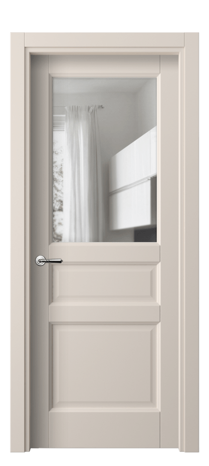 Дверь межкомнатная Галант 1432 ПЭТ пудровый бежевый Прозрачное стекло Гладкий наличник ПЭПБ Цена 5472680 so'm Наличники уже входят в базовый комплект. Фабрика дверей Волховец 8 (800) 551 43 19 Межкомнатная дверь Галант 1432 ПЭТ пудровый бежевый Прозрачное стекло Цена 5472680 so'm | Volhovec