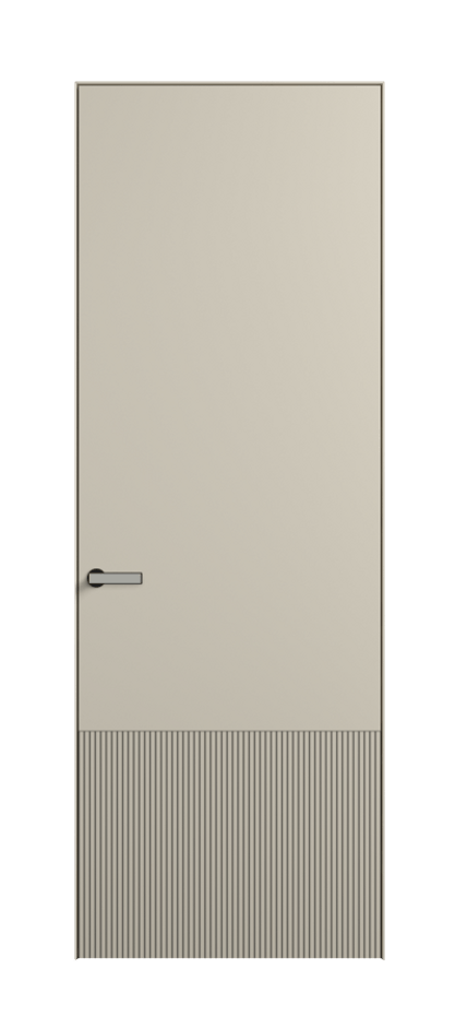 Межкомнатная дверь Вельвет 8202 Матовый бежево-серый. Цена 64969  | Volhovec