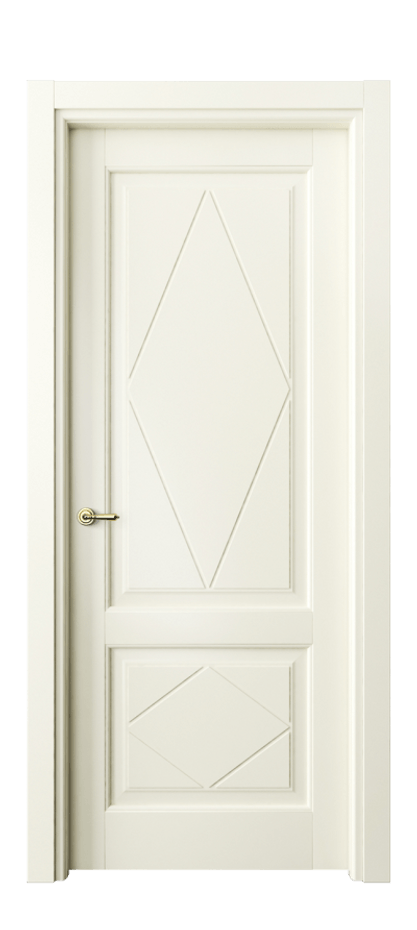 Межкомнатная дверь Тоскана Ромбо 6343 Матовый молочно-белый  Цена 20381000 so'm | Volhovec