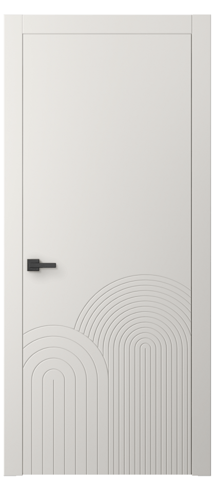 Межкомнатная дверь Линия АКП 8059 Матовый пудровый белый  Цена 12849760 so'm | Volhovec