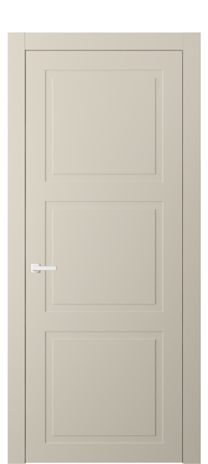 Дверь межкомнатная Neo Classic 8003 Матовый бежево-серый Гладкий компланарный наличник МБСР Цена 10377160 so'm Наличники уже входят в базовый комплект. Фабрика дверей Волховец 8 (800) 551 43 19 Межкомнатная дверь Neo Classic 8003 Матовый бежево-серый Цена 10377160 so'm | Volhovec