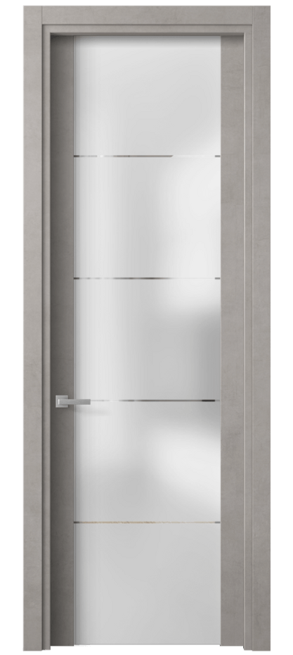 Дверь межкомнатная Планум 4114 Леон серебро Сатинированное стекло с гравировкой «КВАДРО», триплекс Гладкий наличник ЛСЕ Цена 45179 ₽ Наличники уже входят в базовый комплект. Фабрика дверей Волховец 8 (800) 551 43 19 Межкомнатная дверь Планум 4114 Леон серебро Сатинированное стекло с гравировкой «КВАДРО», триплекс Цена 45179 ₽ | Volhovec