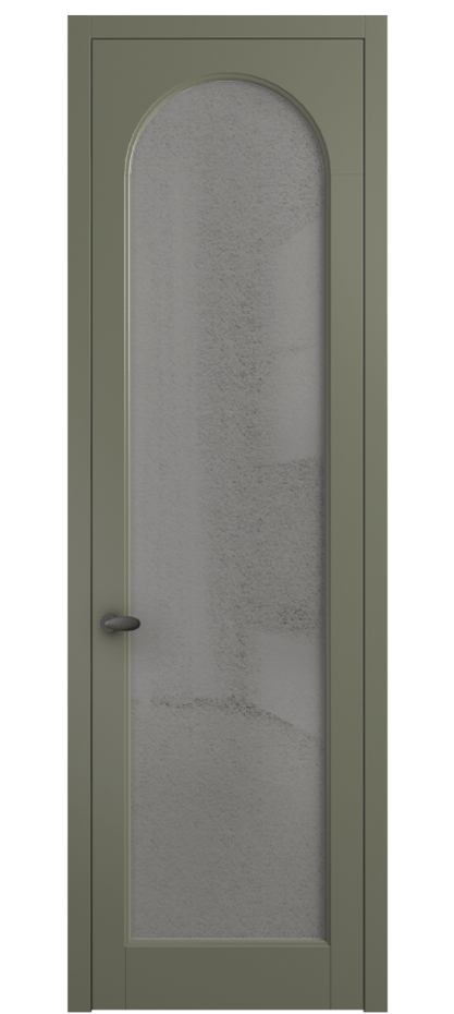 Дверь межкомнатная Палаццо 6804 Матовый оливковый тёмный Фактурное серое стекло "Лёд", триплекс 0536 МОТ Цена 20914950 so'm Наличники уже входят в базовый комплект. Фабрика дверей Волховец 8 (800) 551 43 19 Межкомнатная дверь Палаццо 6804 Матовый оливковый тёмный Фактурное серое стекло "Лёд", триплекс Цена 20914950 so'm | Volhovec