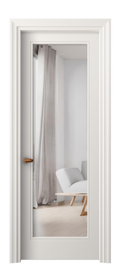 Дверь межкомнатная Esse 8502 Матовый пудровый белый Двустороннее зеркало, триплекс, 7 мм Фигурный универсальный наличник МПБЛ Цена 13824100 so'm Наличники уже входят в базовый комплект. Фабрика дверей Волховец 8 (800) 551 43 19 Межкомнатная дверь Esse 8502 Матовый пудровый белый Двустороннее зеркало, триплекс, 7 мм Цена 13824100 so'm | Volhovec