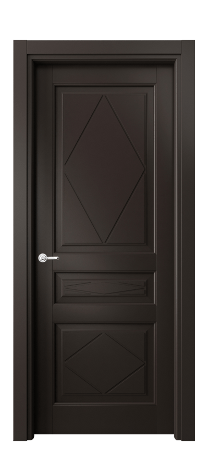 Межкомнатная дверь Тоскана Ромбо 6345 Матовый антрацит  Цена 21294500 so'm | Volhovec