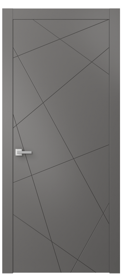 Межкомнатная дверь Линия АКП 8048 Матовый классический серый  Цена 12849760 so'm | Volhovec