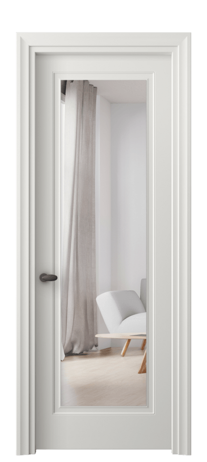 Дверь межкомнатная Esse 8503 Матовый серый Двустороннее зеркало, триплекс Фигурный универсальный наличник МСР Цена 50639 ₽ Наличники уже входят в базовый комплект. Фабрика дверей Волховец 8 (800) 551 43 19 Межкомнатная дверь Esse 8503 Матовый серый Двустороннее зеркало, триплекс Цена 50639 ₽ | Volhovec