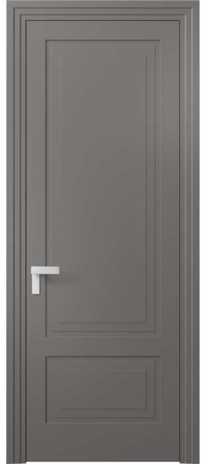 Межкомнатная дверь Rocca АКП 8341 Матовый классический серый  Цена 89670 ₽ | Volhovec