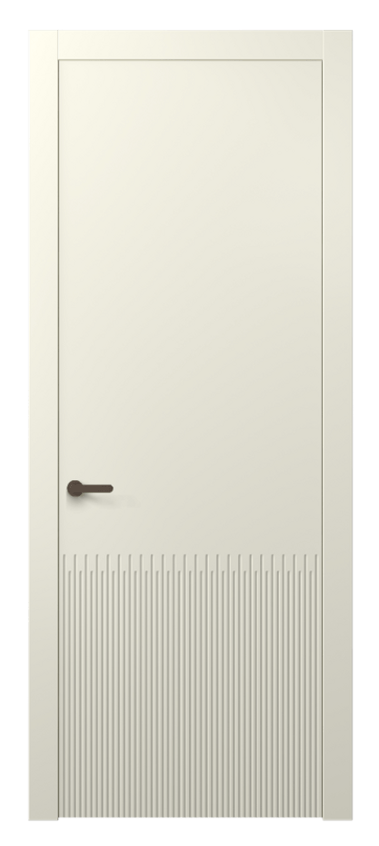 Межкомнатная дверь Dune АКП 8626 Матовый молочно-белый  Цена 8217300 so'm | Volhovec