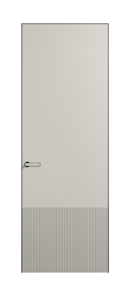 Дверь межкомнатная Velvet АКП 8202 Матовый облачно-серый. Скрытый короб Черный Цена 13537930 . Фабрика дверей Волховец 8 (800) 551 43 19 Межкомнатная дверь Velvet АКП 8202 Матовый облачно-серый. Цена 13537930 | Volhovec