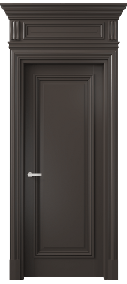 Межкомнатная дверь Антик 7301 Матовый антрацит  Цена 33588180 so'm | Volhovec