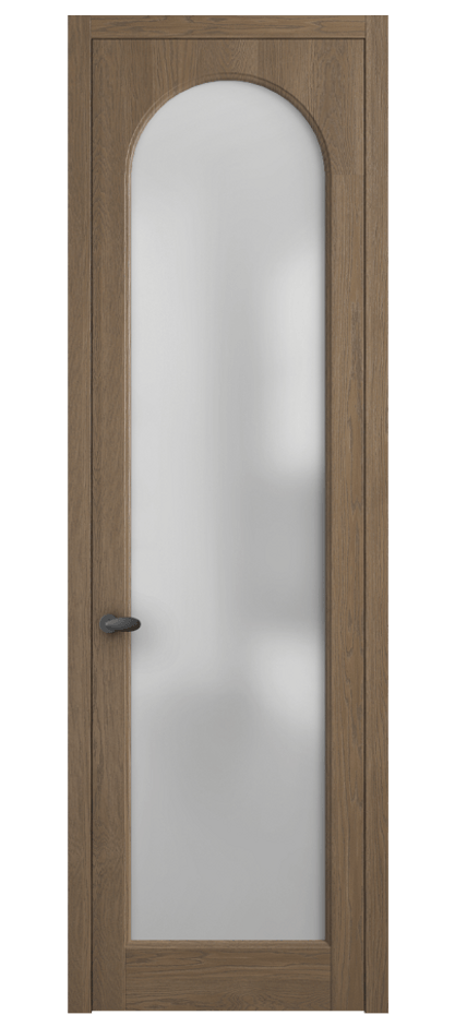 Межкомнатная дверь Палаццо 6804 Дуб джутовый матовый Сатинированное стекло Цена 30963450 so'm | Volhovec