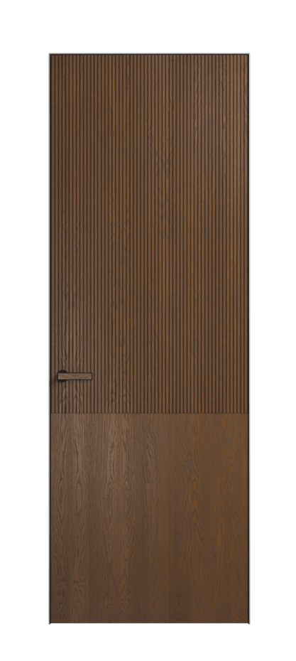 Дверь межкомнатная Velvet 8205 Дуб каштановый матовый. Скрытый короб Черный Цена 150710 . Фабрика дверей Волховец 8 (800) 551 43 19 Межкомнатная дверь Velvet 8205 Дуб каштановый матовый. Цена 150710 | Volhovec