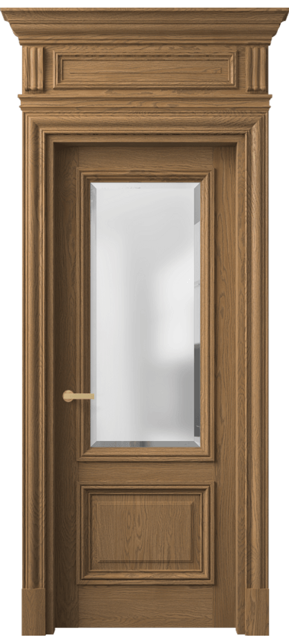 Дверь межкомнатная Antique 7302 Дуб мускатный матовый Сатинированное стекло с фацетом КЭП + Объёмный фриз + Карниз ДМС.М Цена 54068850 so'm Наличники уже входят в базовый комплект. Фабрика дверей Волховец 8 (800) 551 43 19 Межкомнатная дверь Antique 7302 Дуб мускатный матовый Сатинированное стекло с фацетом Цена 54068850 so'm | Volhovec