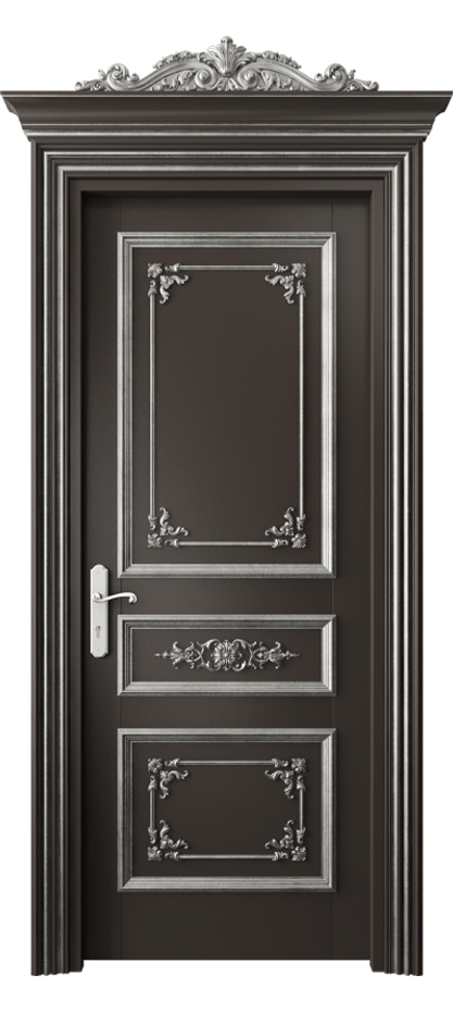 Межкомнатная дверь Imperial 6503 Бук антрацит серебряный антик  Цена 38711900 #CURRENCY# | Volhovec