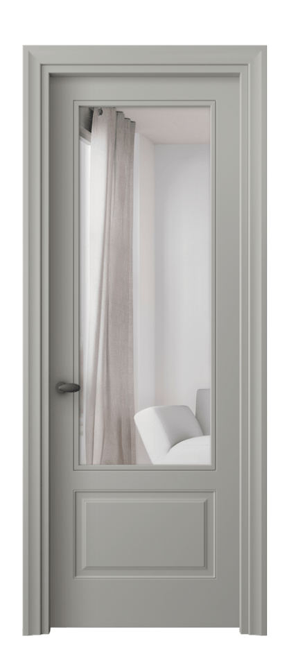 Дверь межкомнатная Esse 8542 Матовый нейтральный серый Двустороннее зеркало, триплекс, 7 мм Фигурный универсальный наличник МНСР Цена 13824100 so'm Наличники уже входят в базовый комплект. Фабрика дверей Волховец 8 (800) 551 43 19 Межкомнатная дверь Esse 8542 Матовый нейтральный серый Двустороннее зеркало, триплекс, 7 мм Цена 13824100 so'm | Volhovec