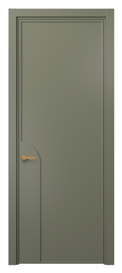 Межкомнатная дверь Frame 8605 Матовый оливковый тёмный  Цена 11144500 so'm | Volhovec