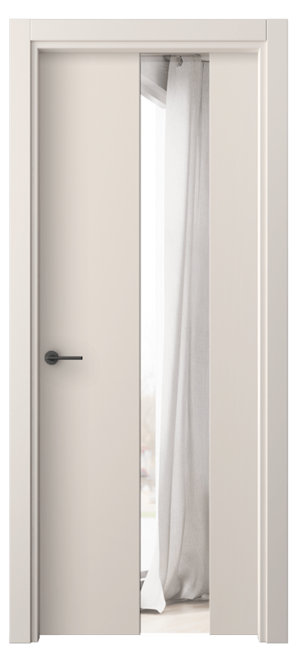 Межкомнатная дверь Фридом 4226 ПЭТ пудровый бежевый Двустороннее зеркало, триплекс Цена 7043960 so'm | Volhovec