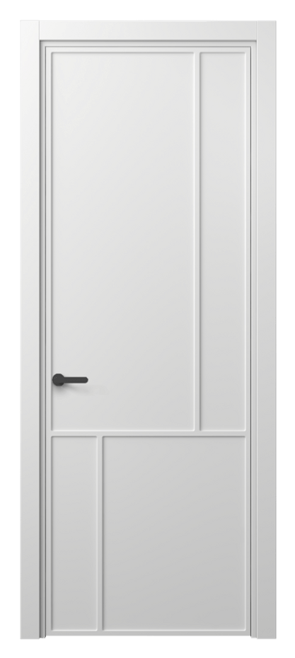 Межкомнатная дверь Frame 8606 Матовый белоснежный  Цена 10454300 so'm | Volhovec