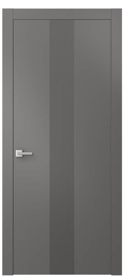 Межкомнатная дверь Linea АКП 8042 Матовый классический серый  Цена 10279780 so'm | Volhovec