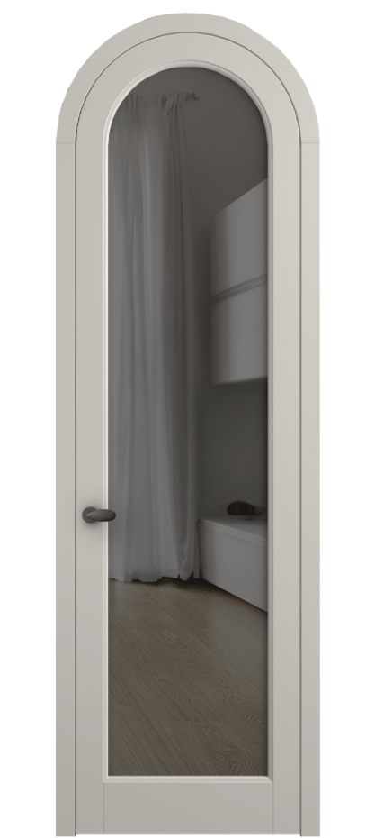 Дверь межкомнатная Палаццо 6814 Матовый облачно-серый Прозрачное серое стекло, триплекс 0536R МОС Цена 25407340 so'm Наличники уже входят в базовый комплект. Фабрика дверей Волховец 8 (800) 551 43 19 Межкомнатная дверь Палаццо 6814 Матовый облачно-серый Прозрачное серое стекло, триплекс Цена 25407340 so'm | Volhovec