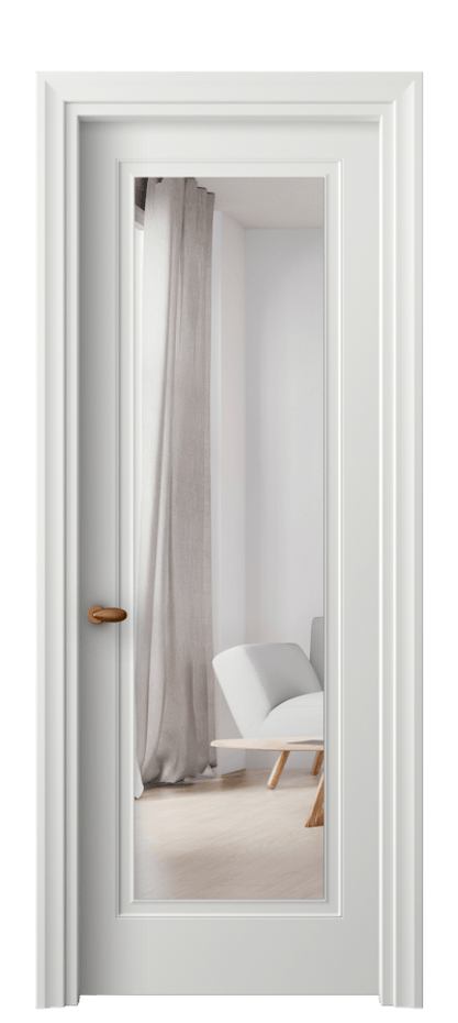 Межкомнатная дверь Esse 8503 Матовый светло-серый Двустороннее зеркало, триплекс Цена 10279720 so'm | Volhovec