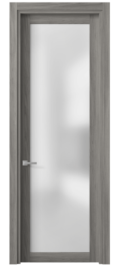 Межкомнатная дверь Planum 2102 Имбирный ясень Сатинированное стекло Цена 5212840 so'm | Volhovec