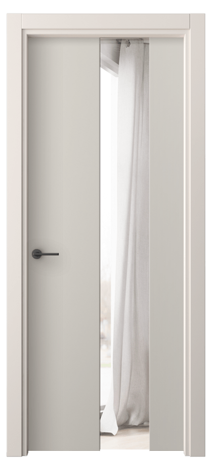 Межкомнатная дверь Freedom 4226 ПЭТ светло-серый Двустороннее зеркало, триплекс Цена 8221360 so'm | Volhovec