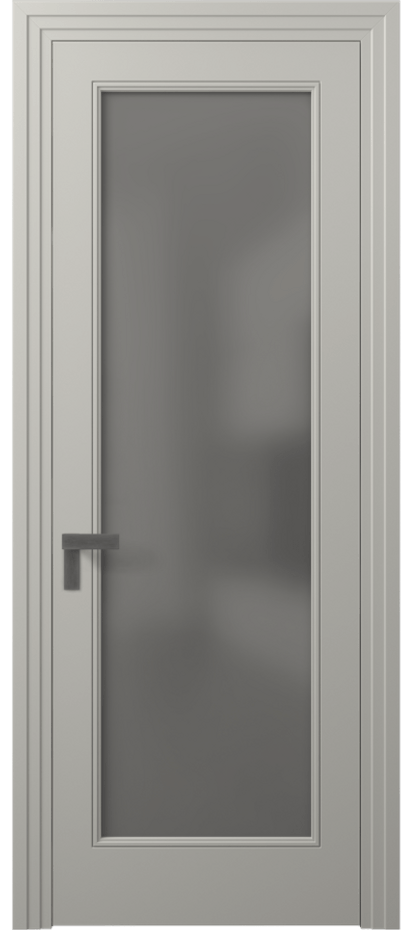 Дверь межкомнатная Rocca 8300 Матовый тёплый серый Сатинированное серое стекло, триплекс Каскадный компланарный наличник МТСР Цена 16828500 so'm Наличники уже входят в базовый комплект. Фабрика дверей Волховец 8 (800) 551 43 19 Межкомнатная дверь Rocca 8300 Матовый тёплый серый Сатинированное серое стекло, триплекс Цена 16828500 so'm | Volhovec