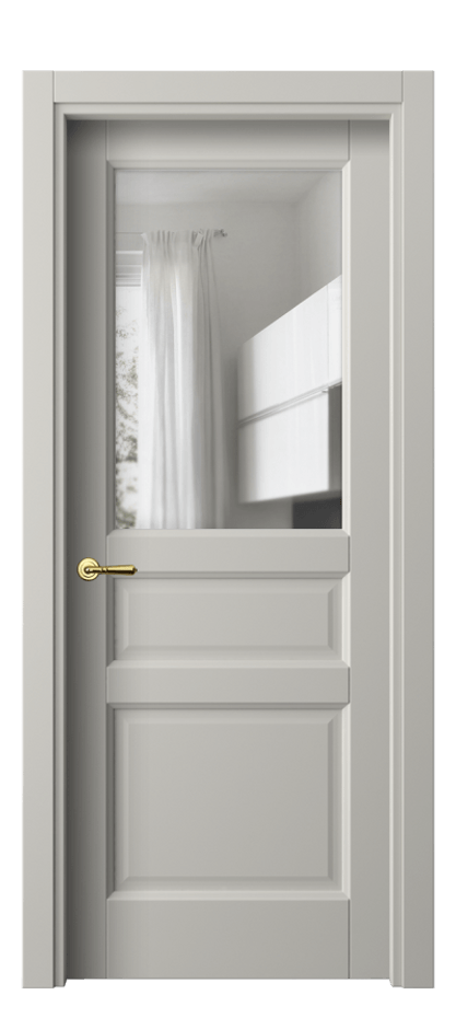 Дверь межкомнатная Галант 1432 Матовый тёплый серый Прозрачное стекло Гладкий наличник МТСР Цена 8784620 so'm Наличники уже входят в базовый комплект. Фабрика дверей Волховец 8 (800) 551 43 19 Межкомнатная дверь Галант 1432 Матовый тёплый серый Прозрачное стекло Цена 8784620 so'm | Volhovec