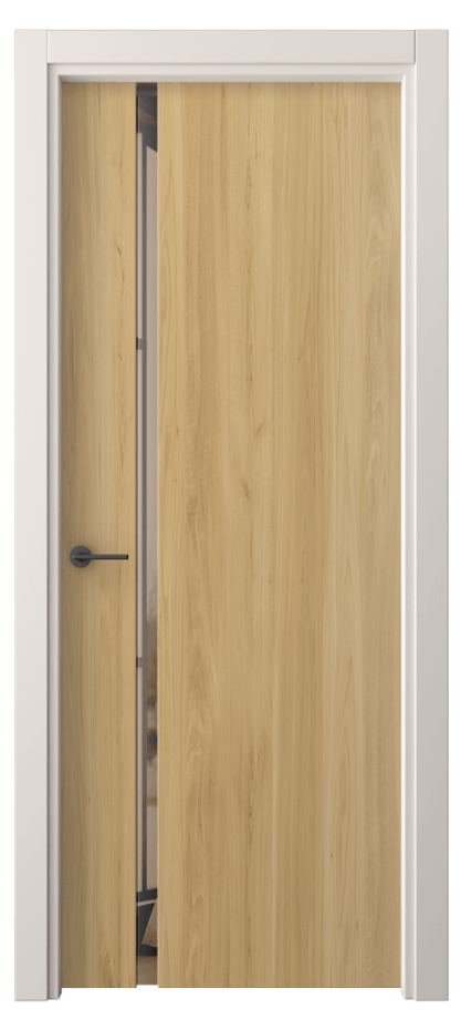 Межкомнатная дверь Фридом 4222 Солнечный вяз Двустороннее бронзовое зеркало, триплекс Цена 7417480 so'm | Volhovec