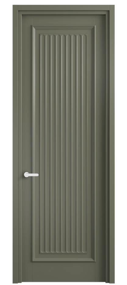 Межкомнатная дверь Шарм 6701 Матовый оливковый тёмный  Цена 20644900 so'm | Volhovec
