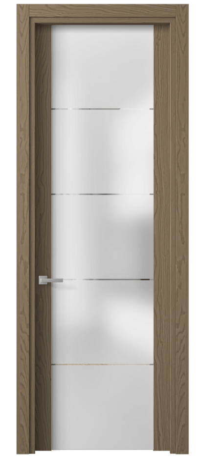 Дверь межкомнатная Planum 4114 Дуб дымный матовый Сатинированное стекло с гравировкой «КВАДРО», триплекс Гладкий наличник МШНДД Цена 17295400 so'm Наличники уже входят в базовый комплект. Фабрика дверей Волховец 8 (800) 551 43 19 Межкомнатная дверь Planum 4114 Дуб дымный матовый Сатинированное стекло с гравировкой «КВАДРО», триплекс Цена 17295400 so'm | Volhovec