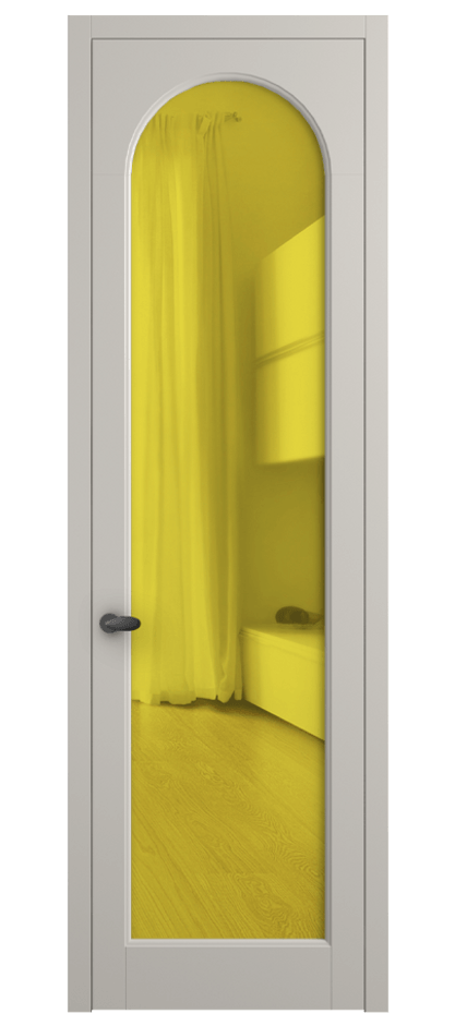 Дверь межкомнатная Палаццо 6804 Матовый облачно-серый Прозрачное жёлтое стекло, триплекс 0536 МОС Цена 19696950 so'm Наличники уже входят в базовый комплект. Фабрика дверей Волховец 8 (800) 551 43 19 Межкомнатная дверь Палаццо 6804 Матовый облачно-серый Прозрачное жёлтое стекло, триплекс Цена 19696950 so'm | Volhovec