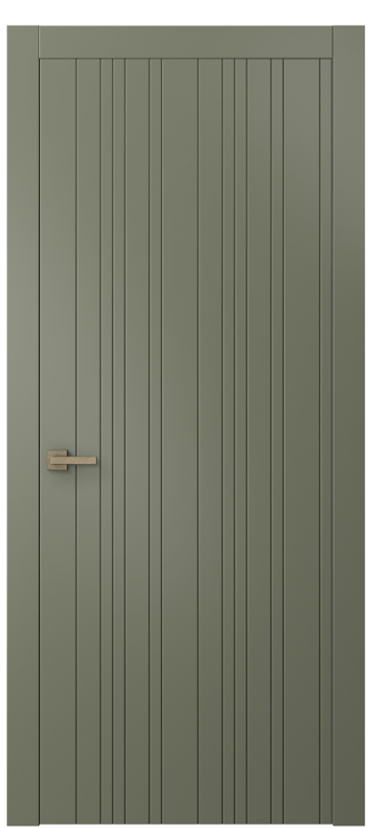 Межкомнатная дверь Linea АКП 8051 Матовый оливковый тёмный  Цена 12849760 so'm | Volhovec