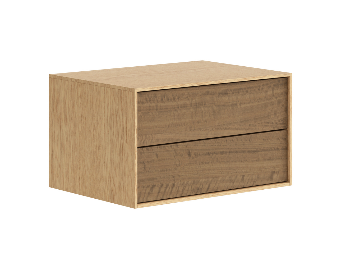 Тумба подвесная прикроватная Module 2 ящика ДЗЛМ