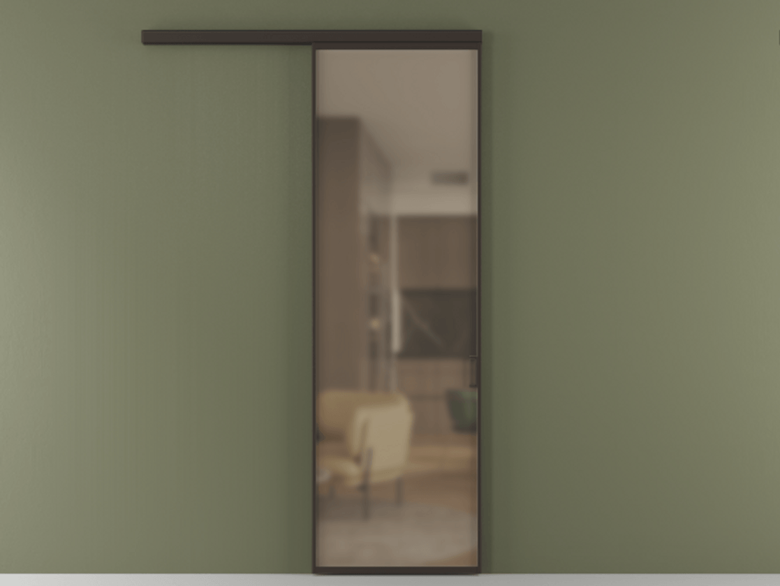 Перегородка Формато вдоль стены 1 створка АЛПР 040.01 Алюминий антрацит Сатинированное бронзовое стекло, триплекс. Цена 23487100 so'm 1. Полотно (800/2100 мм)
2. Комплект установки раздвижной системы
3. Базовый комплект фурнитуры
4.Ручка Рондо. Фабрика дверей Волховец 8 (800) 551 43 19 Перегородка Формато вдоль стены 1 створка АЛПР 040.01 Алюминий антрацит Сатинированное бронзовое стекло, триплекс Цена 23487100 so'm | Volhovec